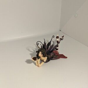 Golden Pond Night Fairy with Lucky Stone